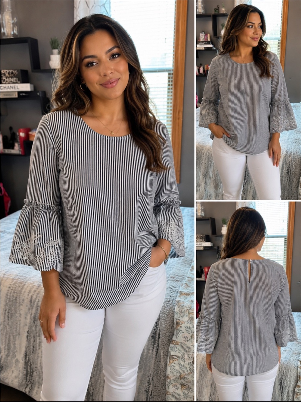 Bundle of 4 size 1x blouses - Picture 4 of 13